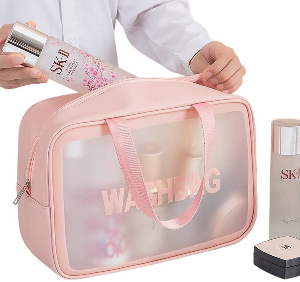 Premium Travel Wash Bag (Transparent Organizer)