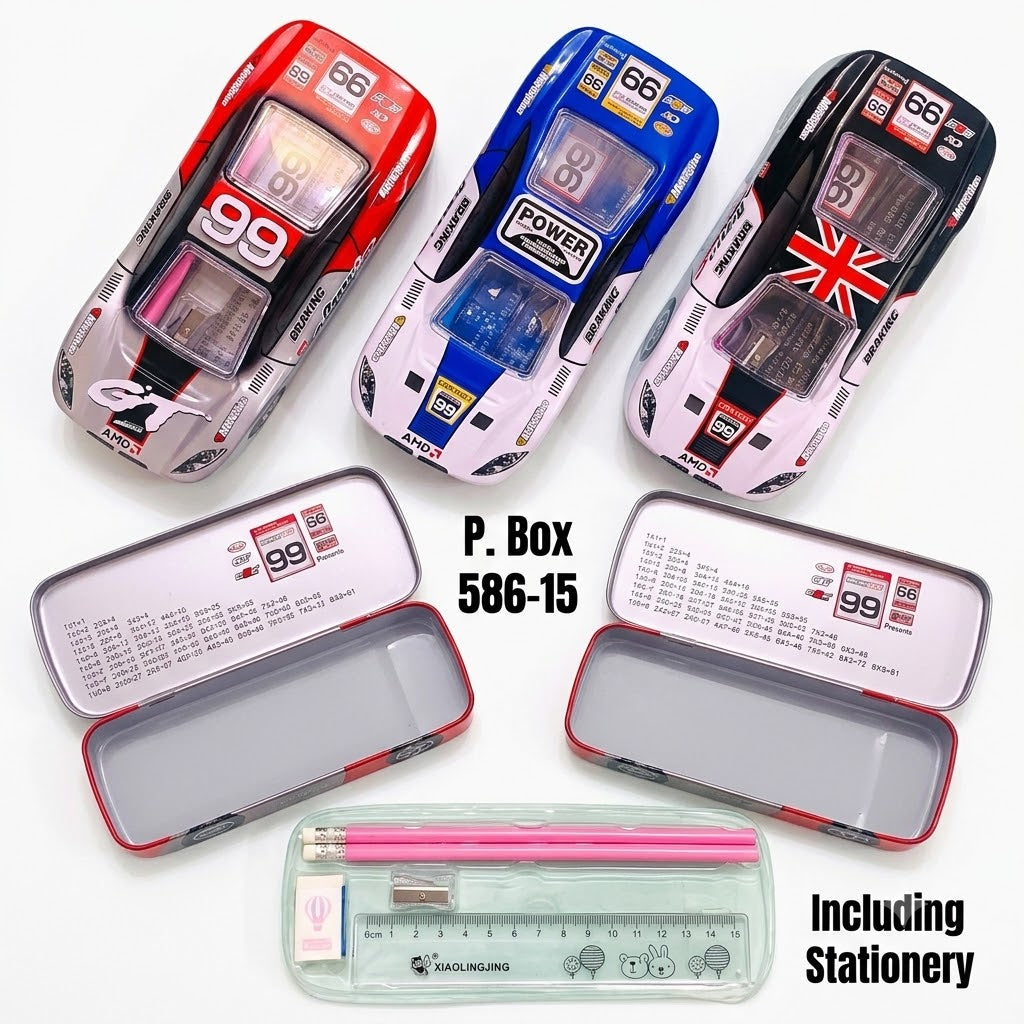Car Shape Pencil Box Set