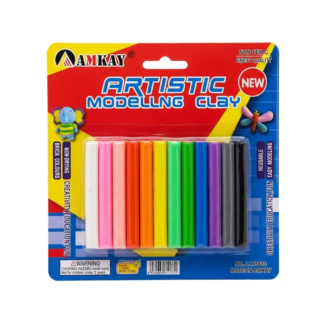Modelling Clay (12 Colors)