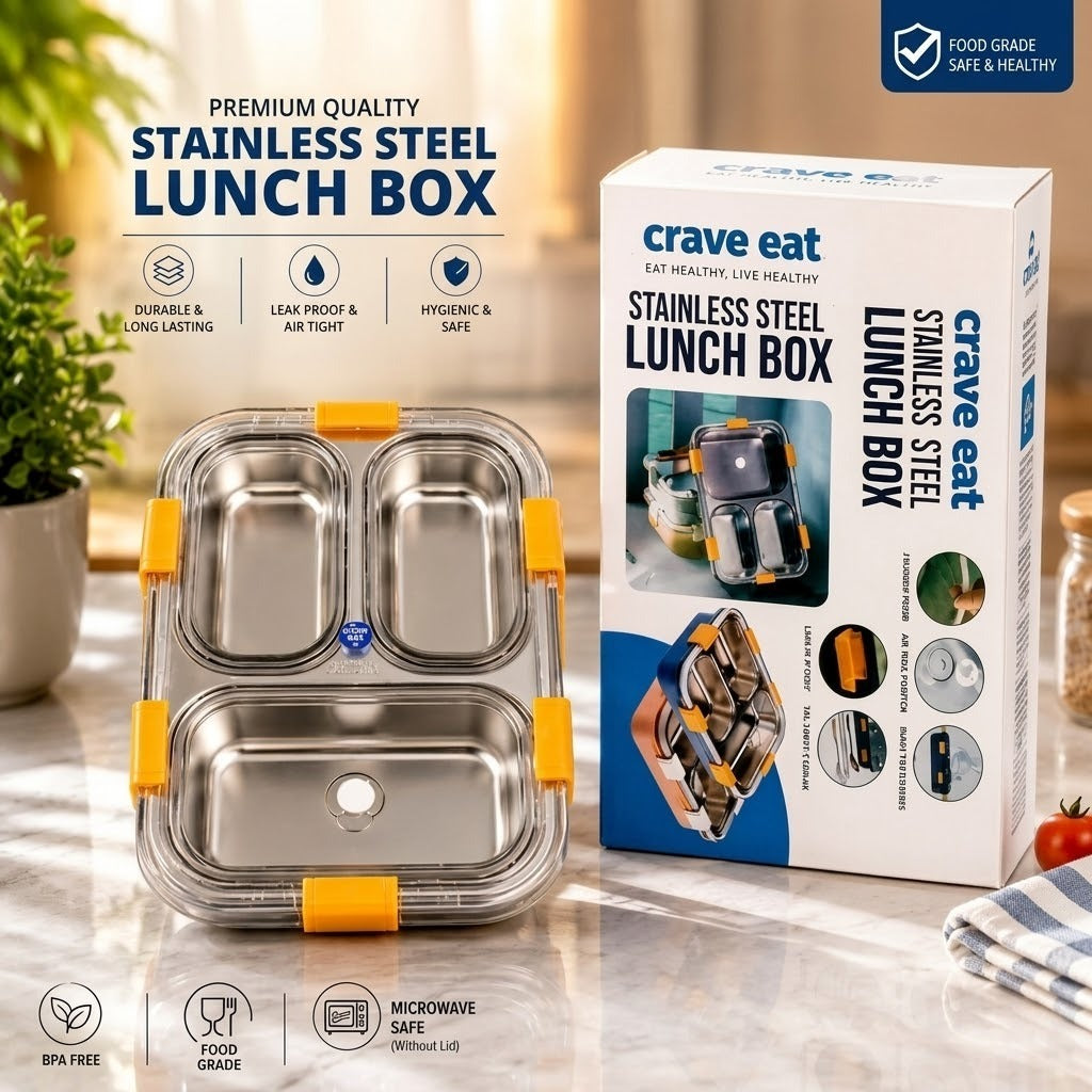 Premium Stainless Steel Lunch Box