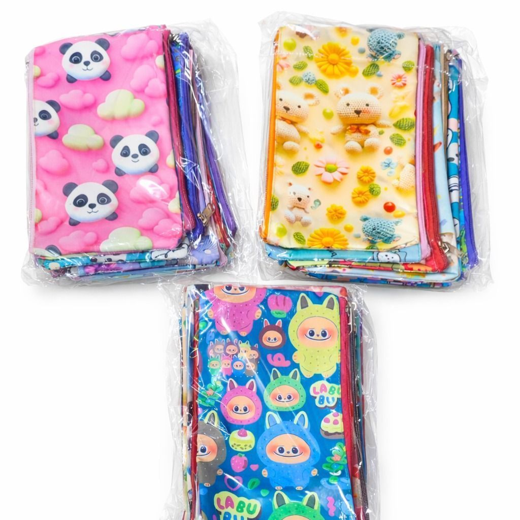 A6 Colourful Pouches (Mix Characters & Colors)