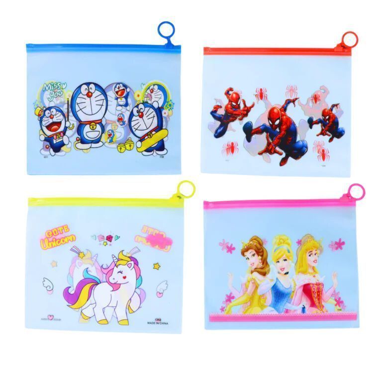 Printed Zip Pouch A5 (17 × 20 cm)