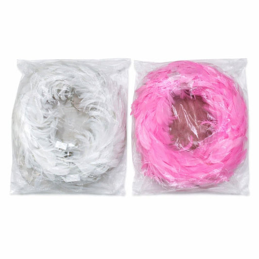 LED Feather Tiara Headband – Multicolor Light-Up