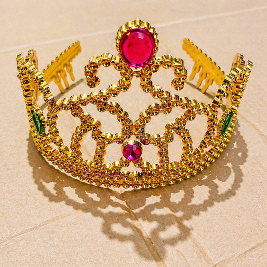 Golden Crown (Decorative Party Crown)