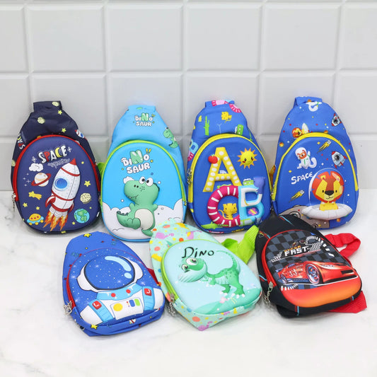 Kids Cartoon Theme Chest Bag