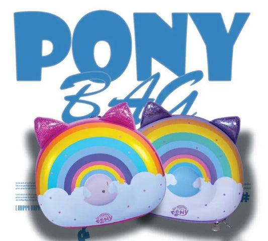 Pony Rainbow Bag with Ear Light – Kids Fancy Backpack
