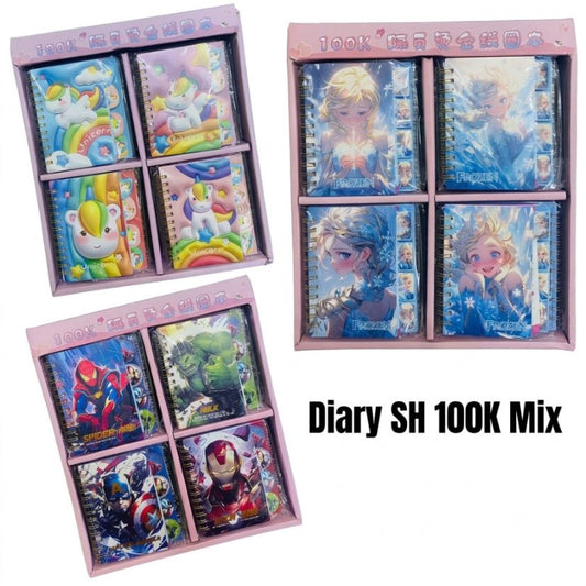 Kids Diary 100k Mix Character