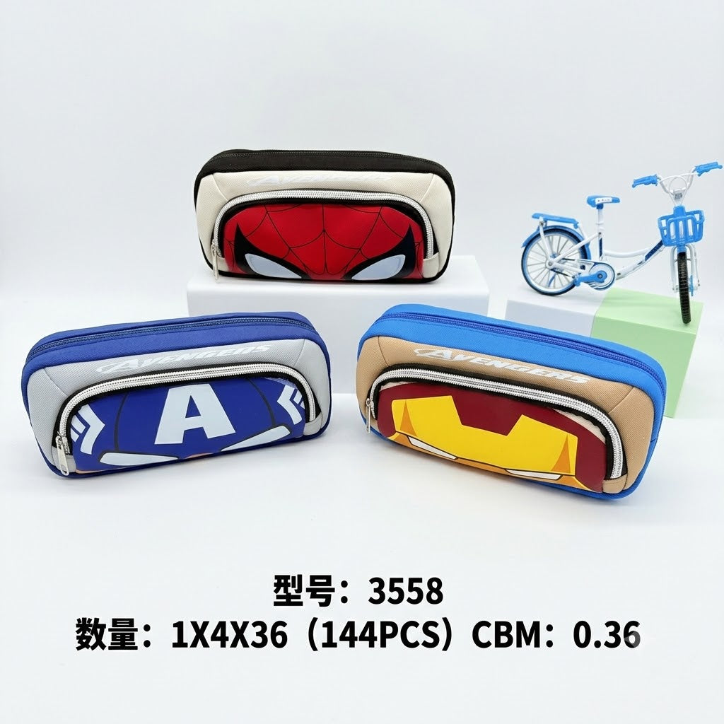 Avenger Theme Pouch (Mix Color Or Character)