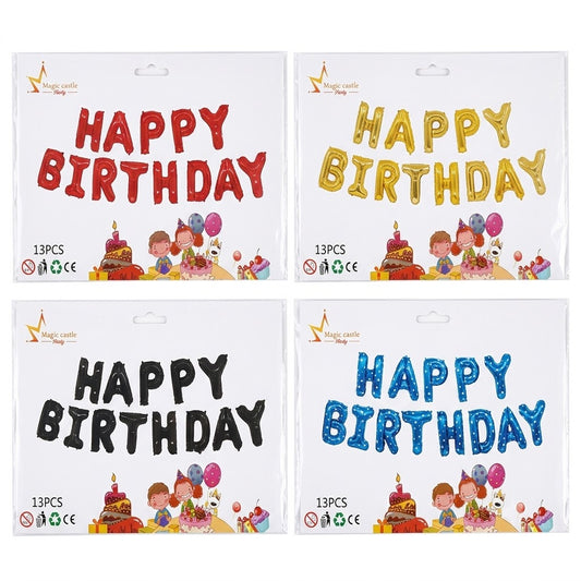 Happy Birthday Foil