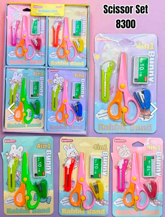 Cute Scissor & Stationery Set