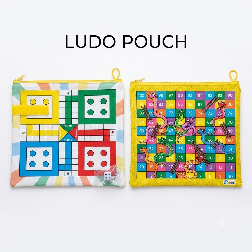 Ludo Print Pouch