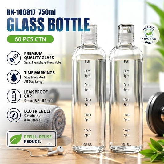10081C GLASS BOTTLE